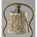Twirl 13.5 inch 50 watt Antique Brass Candlewarmer Lamp Portable Light, Simplee Adesso