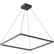 Piazza Pendant Ceiling Light in Black