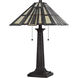 3100 Tiffany 23 inch 60.00 watt Dark Bronze Table Lamp Portable Light