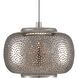 Pepper 30 Light 54 inch Painted Silver/Nickel Multi-Drop Pendant Ceiling Light