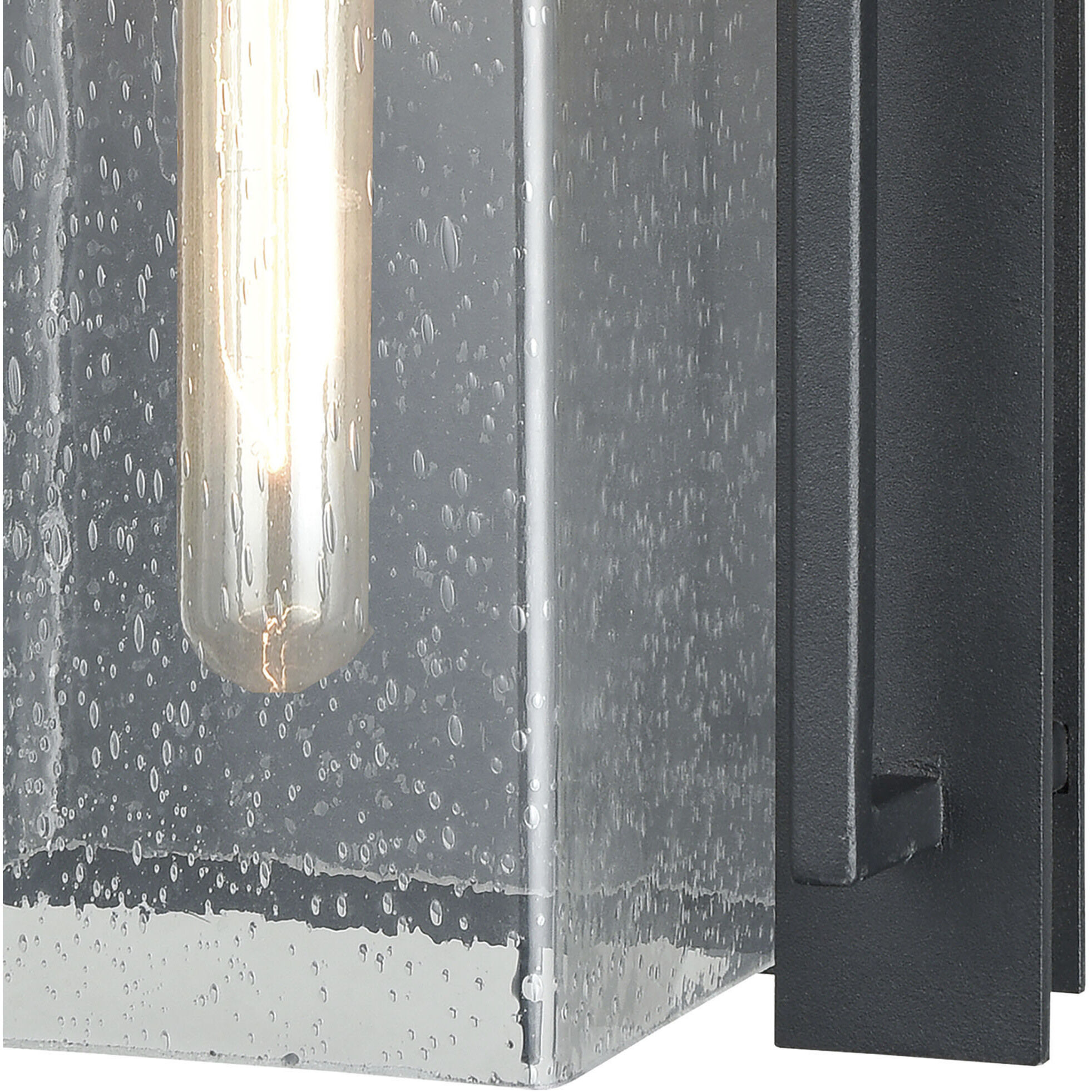 Overton 1 Light 17 inch Matte Black Outdoor Wall Sconce