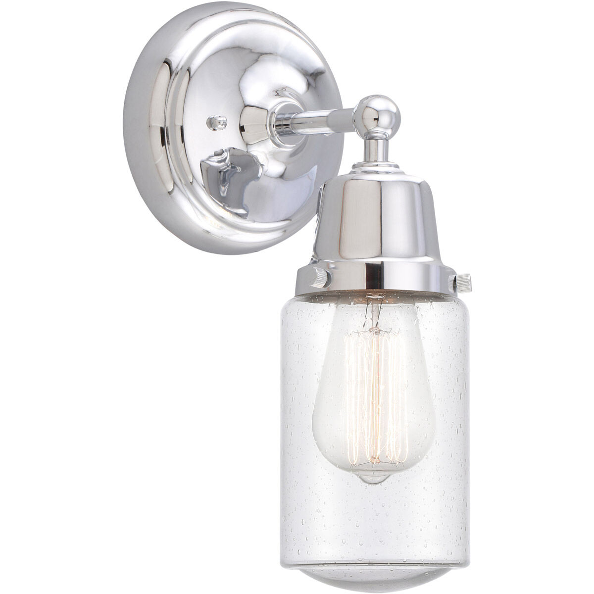 Aditi Dover 1 Light 4.5 inch Polished Chrome Sconce Wall Light, Aditi
