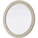 Marlowe 42 X 42 inch Linen White Mirror