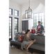 Clarendon 6 Light 16 inch Bronze with Heirloom Brass Indoor Foyer Light Ceiling Light