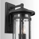 Mission Hills 2 Light 17 inch Black Outdoor Wall Lantern
