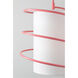 Carly 1 Light 14.75 inch Pink Pendant Ceiling Light