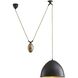 Egg Drop 1 Light 16 inch Bronze Pendant Ceiling Light