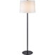 Nevin 61.75 inch 40 watt Matte Black Floor Lamp Portable Light