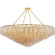 Watertown 33 Light 59.5 inch Aged Brass Chandelier Ceiling Light