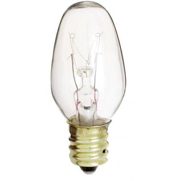 Lumos Incandescent C7 Candelabra E12 10 watt 130V 2700K Light Bulb
