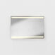 Avlon 35.43 X 23.62 inch Mirror Glass Bathroom Illuminated Mirror