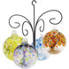 Tree Of Life Multi-color Art Glass Orb