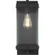 Julien 1 Light 17 inch Black Outdoor Wall Sconce