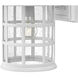 Freeport Coastal Elements Outdoor Wall Mount Lantern in Textured White
