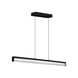 Cardito LED 39.37 inch Matte Black Linear Pendant Ceiling Light