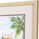 Waterside Green and Blue Framed Art, Propac