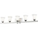 Ridgedale 5 Light 43 inch Polished Chrome Bath Vanity Wall Light