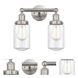 Dover 2 Light 15.5 inch Brushed Satin Nickel Bath Vanity Light Wall Light
