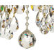 Bridgehampton 8 Light 28 inch Antique Gold Chandelier Ceiling Light in Clear Hand Cut