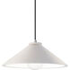 Radiance Collection 1 Light 11.75 inch Verde Patina with Dark Bronze Pendant Ceiling Light