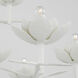 Julie Neill Clementine LED 52.75 inch Plaster White Tiered Chandelier Ceiling Light