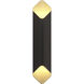 Ako LED 5.12 inch Matte Black ADA Interior Wall Light