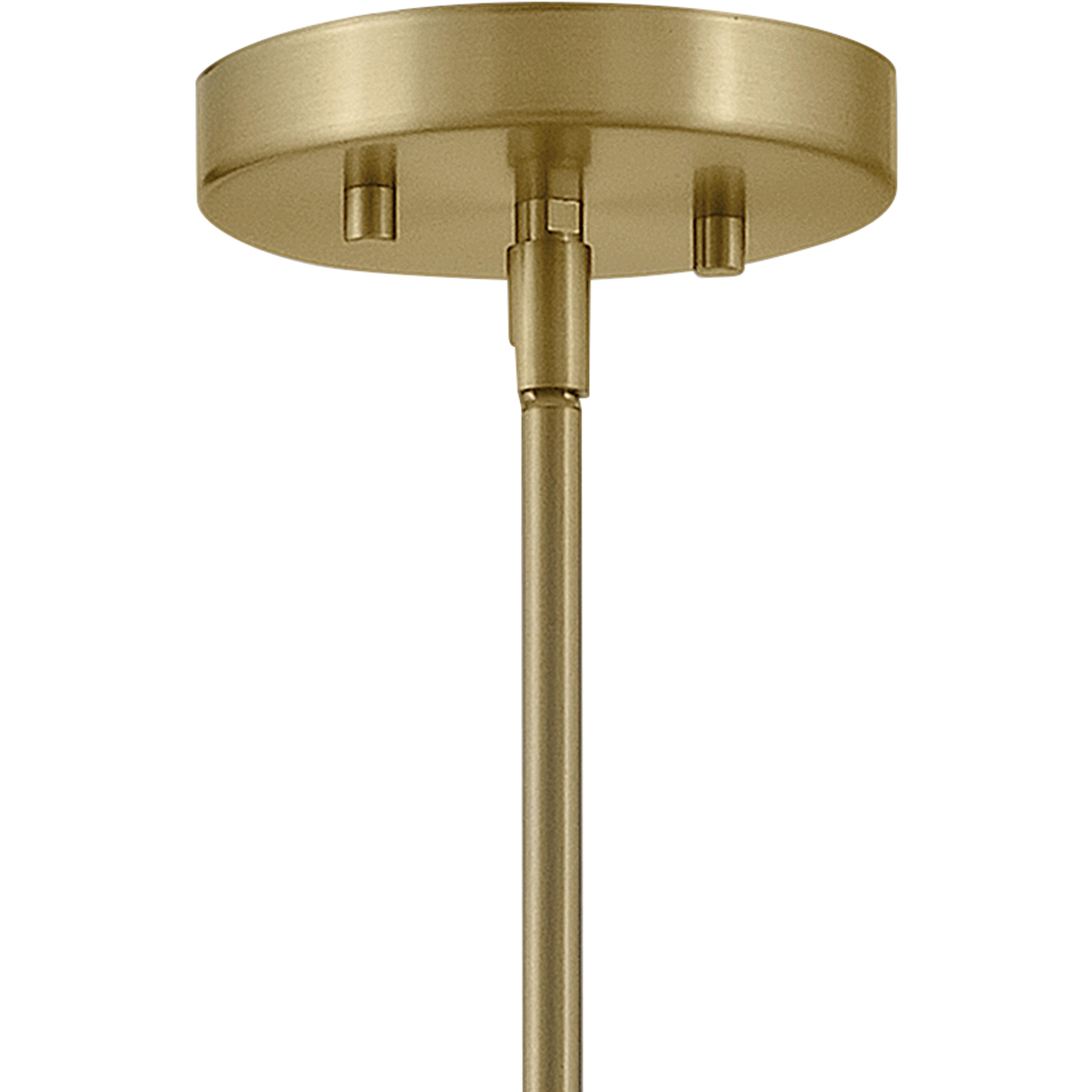 Hux 7 Light 36 inch Lacquered Brass with Warm White Chandelier Ceiling Light