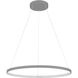 Anello LED 24 inch Gray Pendant Ceiling Light