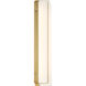 Tanzac LED 8.5 inch Soft Brass Wall Mount Wall Light