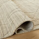Kirti 130 X 94 inch Light Grey Rug in 8 x 11