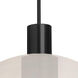 Newton 8 LED Black Cord Pendant Ceiling Light
