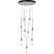 Lilium 9 Light 20.5 inch Sterling Multi-Light Pendant Ceiling Light