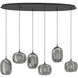 Larva LED 12.95 inch Black Pendant Ceiling Light