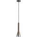 Liberty 1 Light 5 inch Coffee Ombre Pendant Ceiling Light