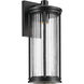 Barras 1 Light 20.25 inch Black Outdoor Wall Sconce