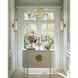 Latimer 1 Light 5 inch Antique Brass Wall Sconce Wall Light, Barry Goralnick Collection