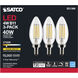 Lumos LED Candelabra Candelabra 4.00 watt 2700K LED Filament