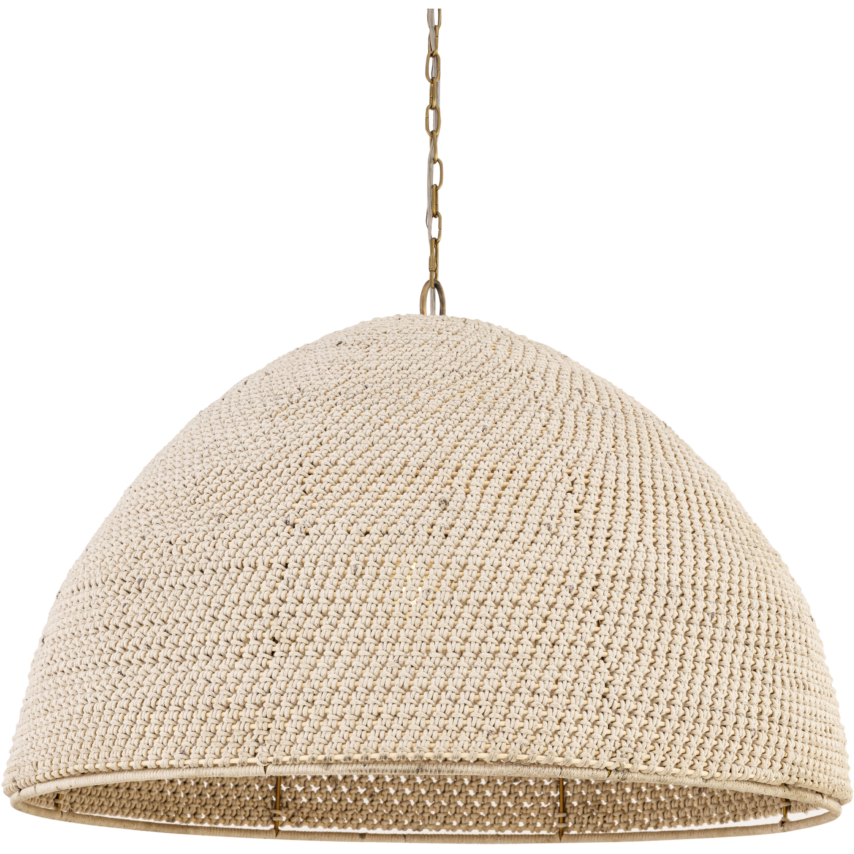 Fernwood 1 Light 36 inch Legacy Brass Pendant Ceiling Light