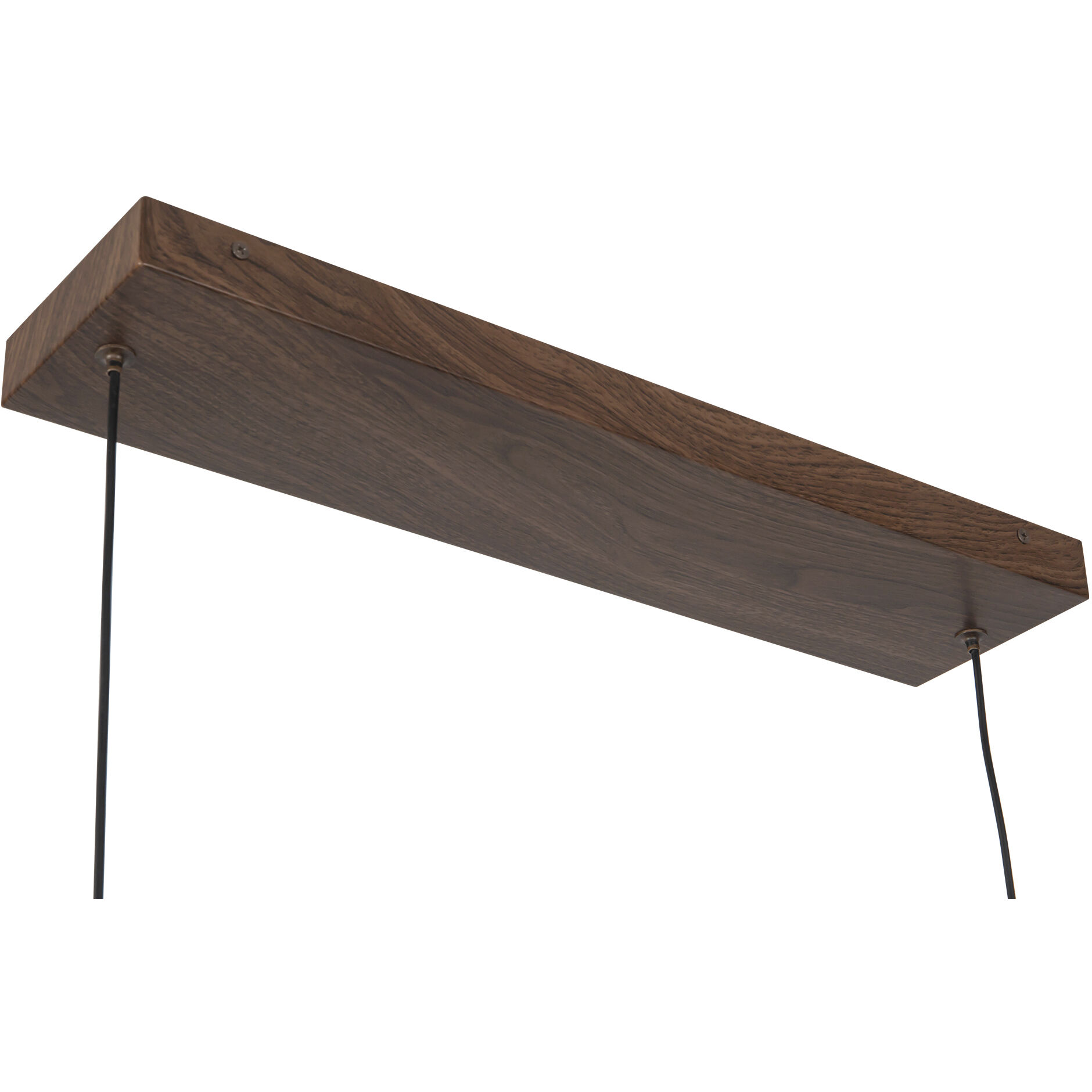 Alora Mood Dottie 48 inch Walnut Linear Pendant Ceiling Light
