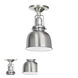 Union Square 1 Light 5 inch Pewter Flush Mount Ceiling Light