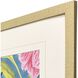 Bee on Wall / Dragonfly on Wall Pink and Green and Turquoise and Yellow Framed Art, Propac