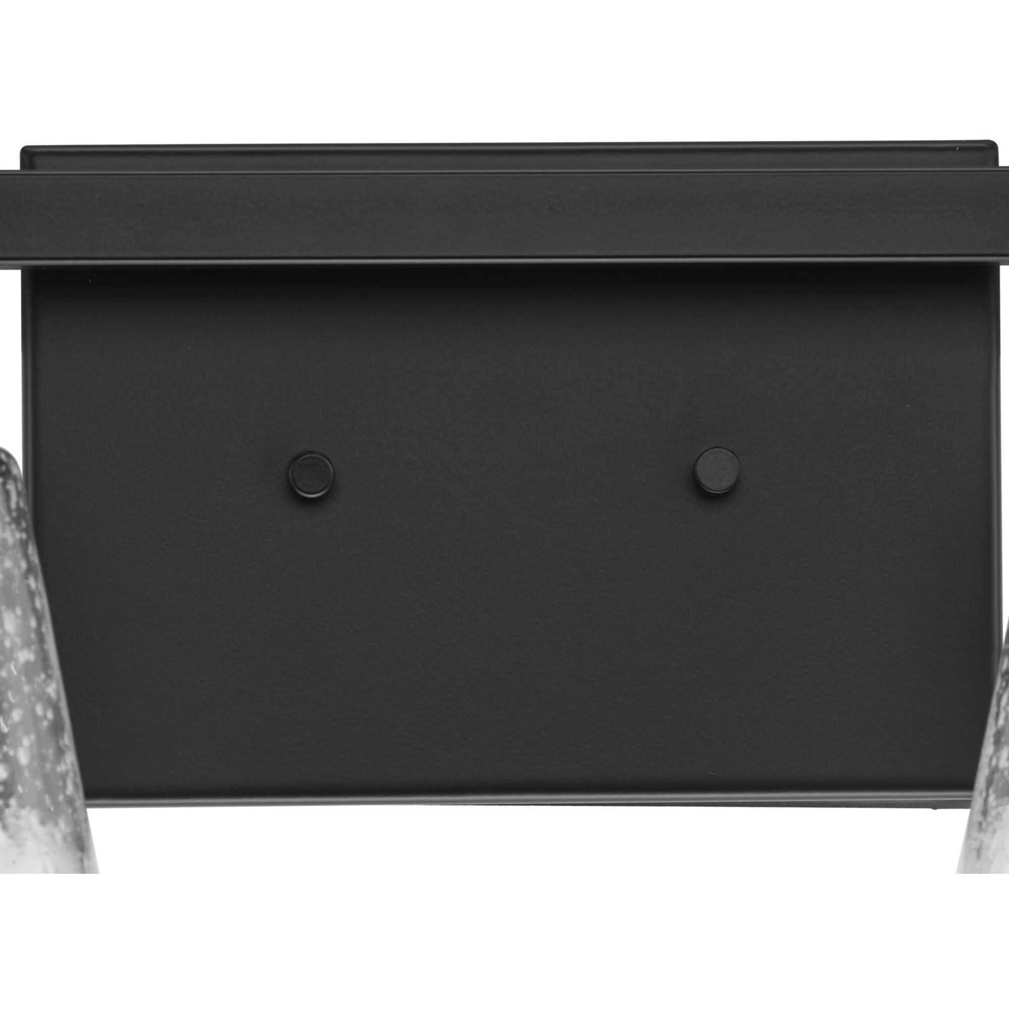 Martenne 2 Light 14 inch Matte Black Bathroom Vanity Light Wall Light
