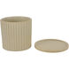 Kuhi Beige Planter, Small