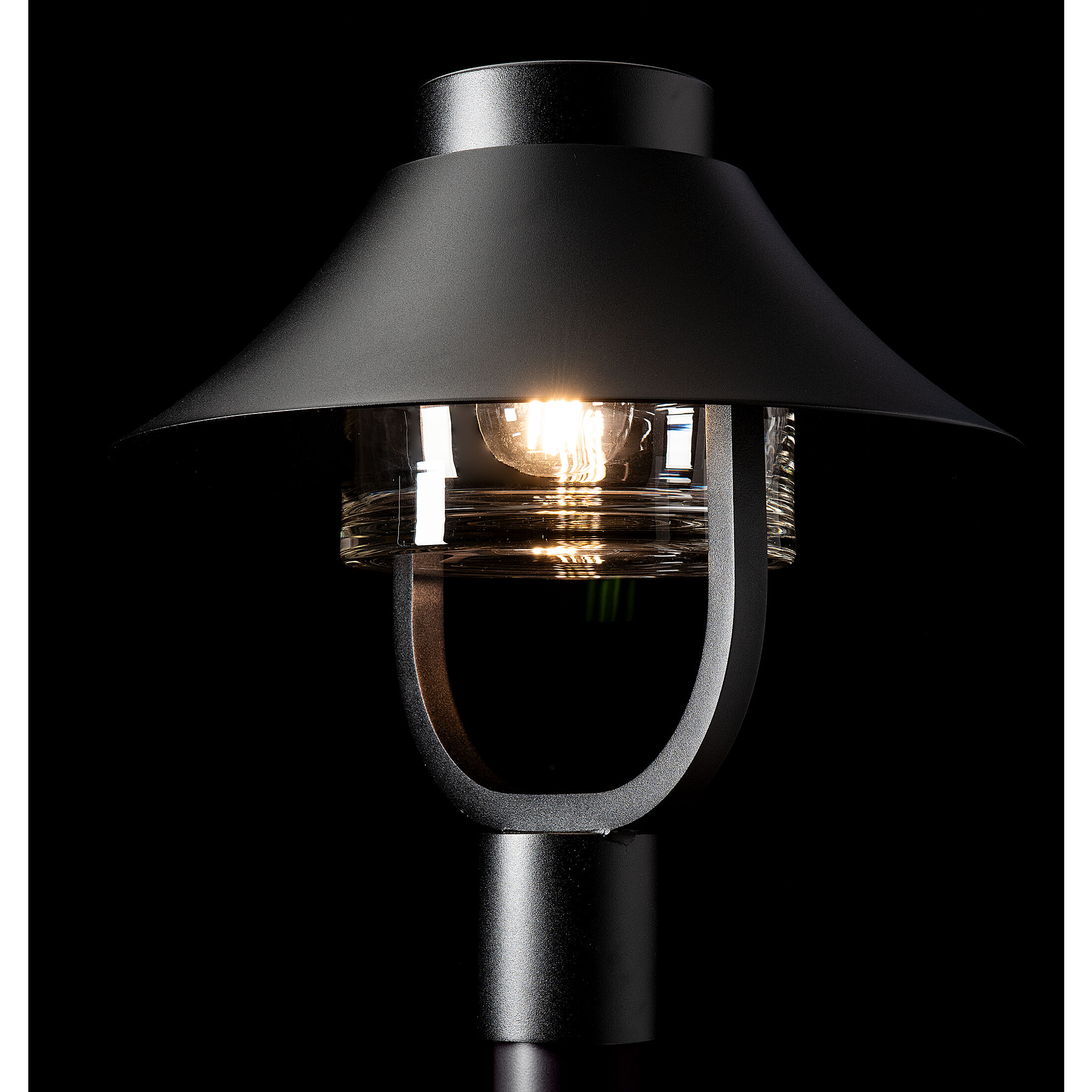 Stowe 1 Light 18.9 inch Coastal Black Outdoor Post Light