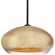 Brio 14 LED Black Cord Pendant Ceiling Light