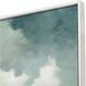 Spectacular Journey Green and Blue and Neutral and White Canvas