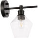 Gene 1 Light 6 inch Black Wall sconce Wall Light