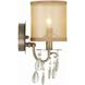 Hampton Bath Sconce Wall Light in Antique Brass