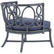 Tegal Vintage Navy and Indigo and Finn Indigo Chair