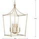 Parkhurst 8 Light 20 inch Brushed Bronze Foyer Light Ceiling Light
